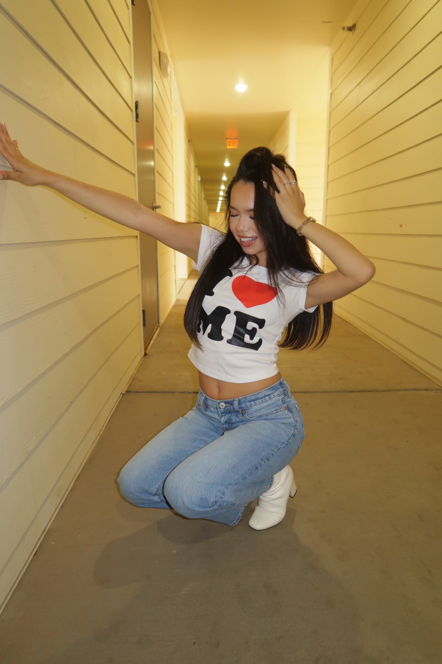 I love me baby tee