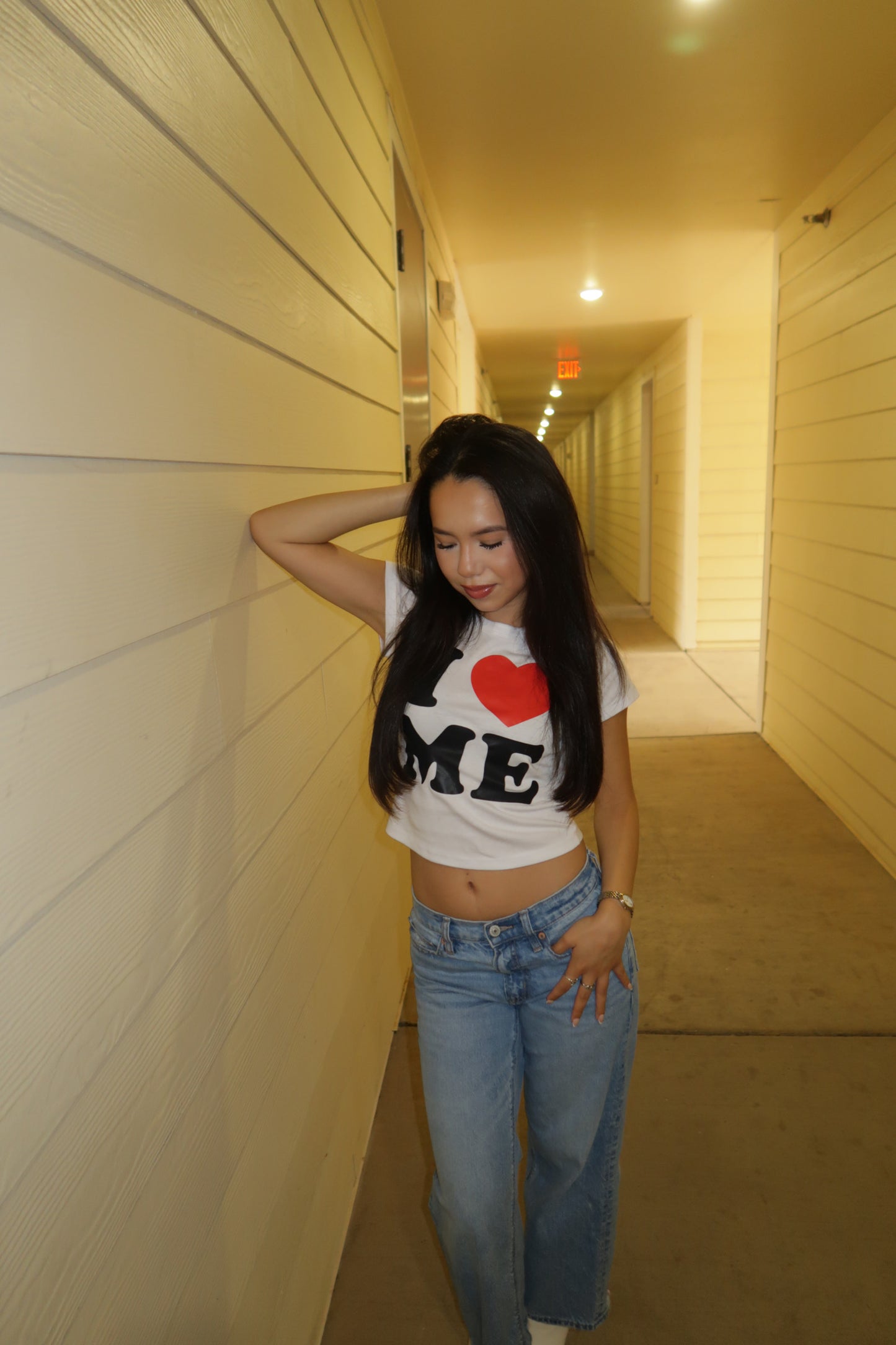 I love me baby tee